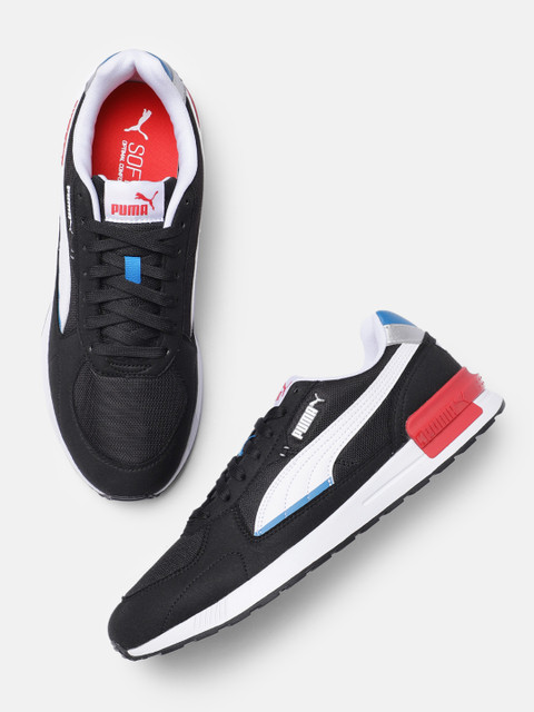 

Puma Unisex Black Graviton Sneakers