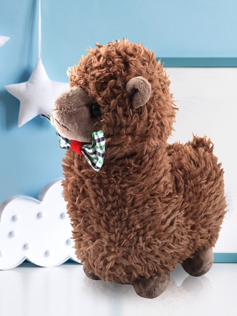 

Baby Moo Brown Furry Warm Hugs From Emu Soft Toy