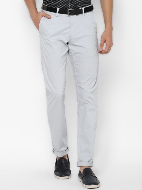 

Allen Solly Men Grey Slim Fit Chinos Trousers