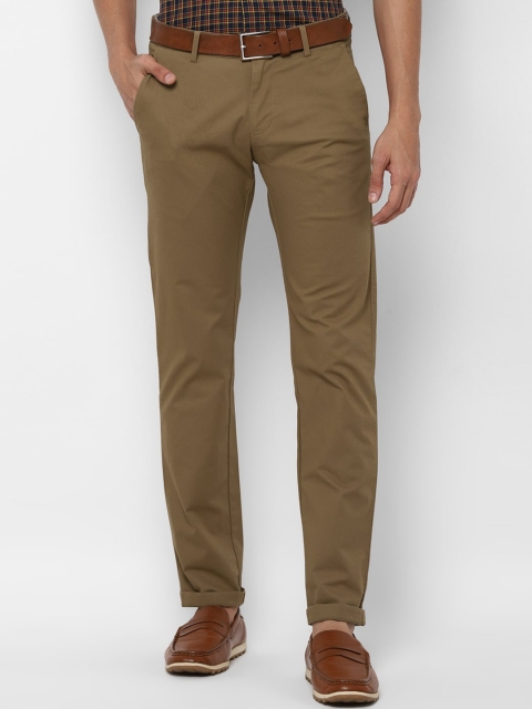 

Allen Solly Men Brown Slim Fit Trousers