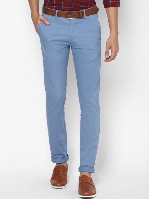 

Allen Solly Men Blue Slim Fit Trousers