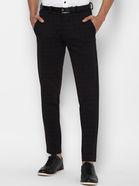 

Allen Solly Men Black Slim Fit Trousers