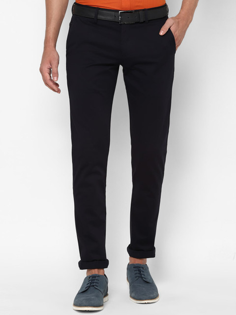 

Allen Solly Men Black Slim Fit Chinos Trousers