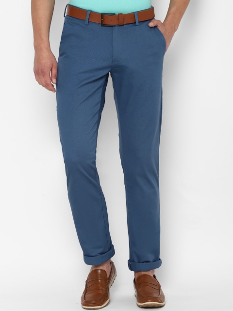 

Allen Solly Men Blue Slim Fit Chinos Trousers