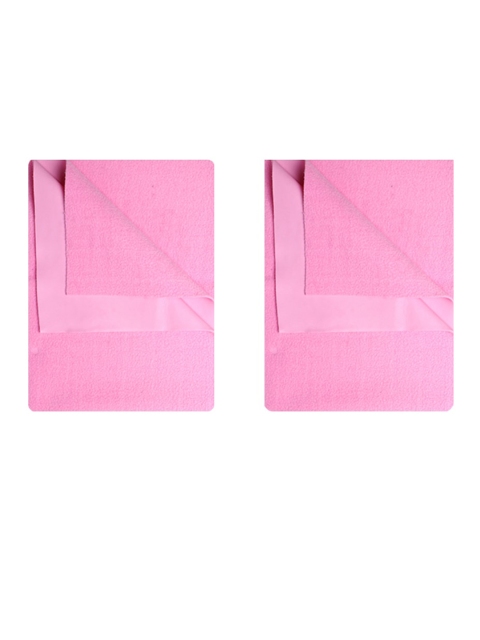 

Enfance Infants Pink Pack of 2 Nursery Fast Dry Baby Mattress Protector