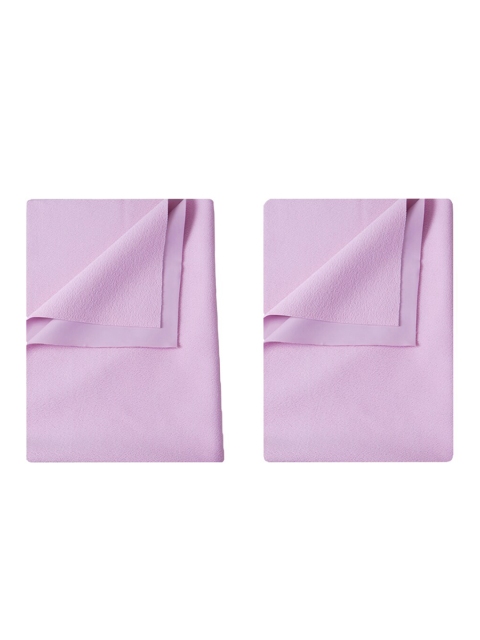 

Enfance Infants Set Of 2 Pink Nursery Fast Dry Baby Mats