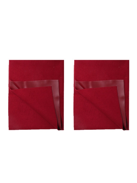 

Enfance Infants Maroon Pack Of 2 Nursery Fast Dry Baby Mats