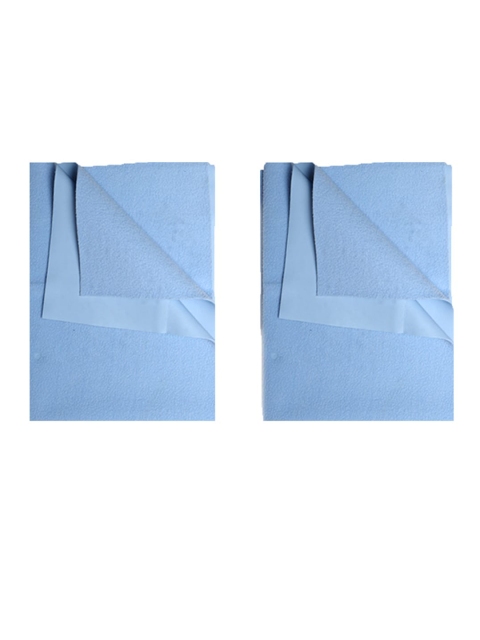

Enfance Infants Blue Pack of 2 Nursery Fast Dry Baby Mattress Protector