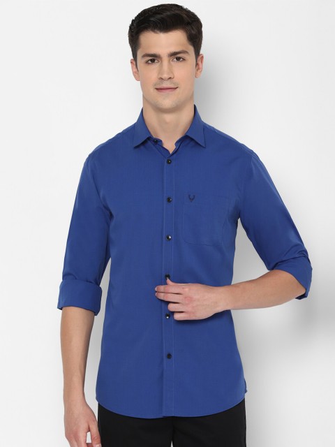 

Allen Solly Men Blue Slim Fit Casual Shirt