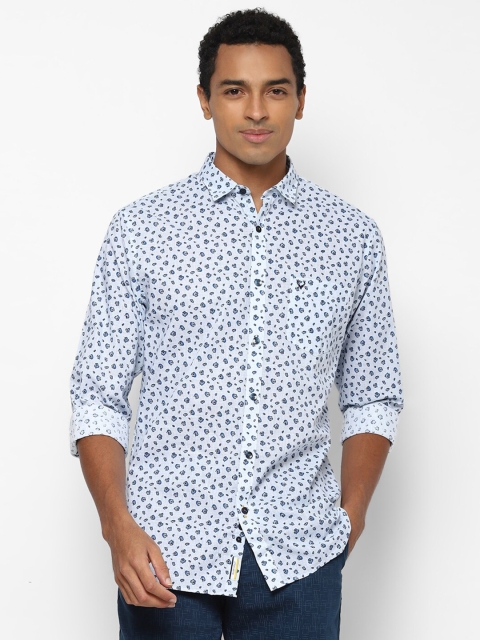 

Allen Solly Men Blue Slim Fit Floral Printed Casual Shirt