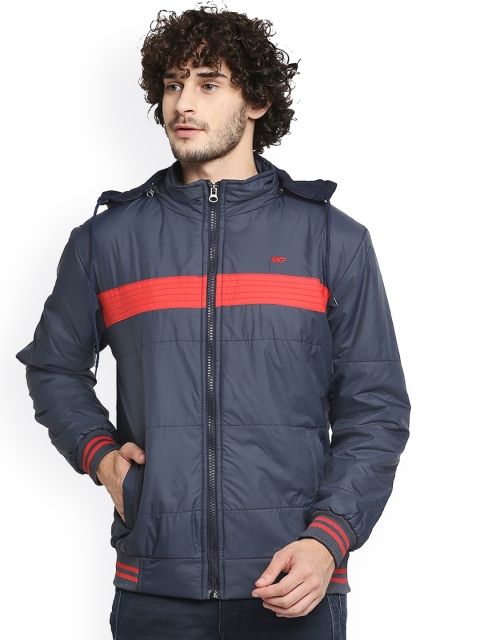 

Zeel Men Red Lightweight Bomber with Patchwork Jacket