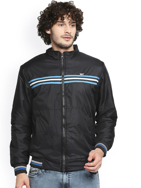 

Zeel Men Blue Lightweight Bomber Jacket