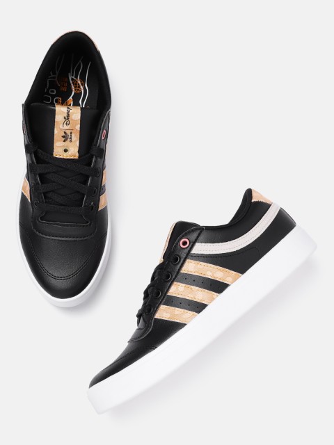 

ADIDAS Originals Women Black & Brown 3 Striped Disney Edition Bryony Sustainable Sneakers
