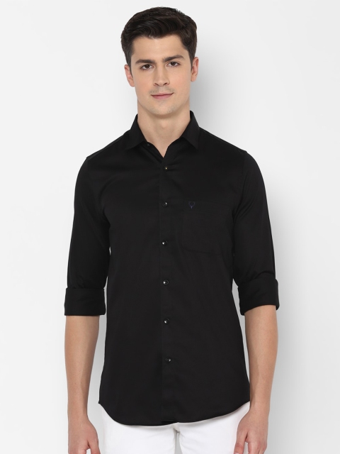 

Allen Solly Men Black Slim Fit Casual Shirt