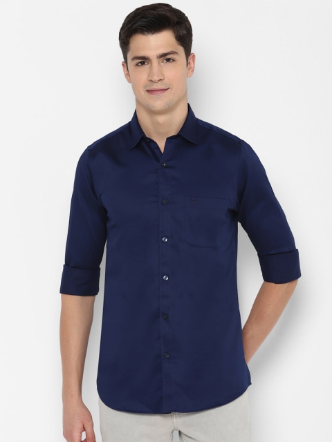 

Allen Solly Men Navy Blue Slim Fit Casual Shirt