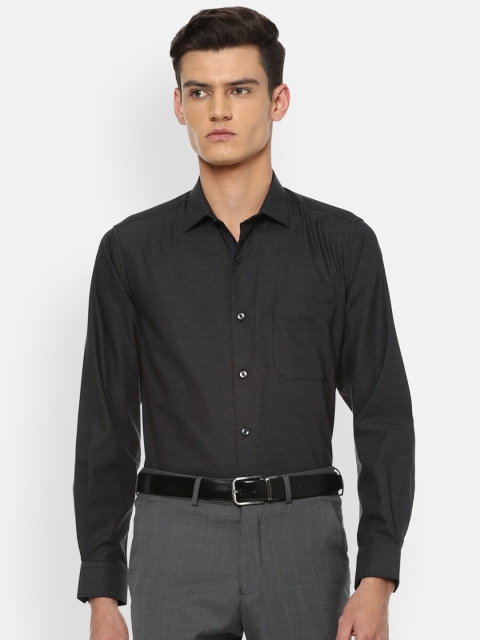 

Louis Philippe Men Black Slim Fit Formal Shirt