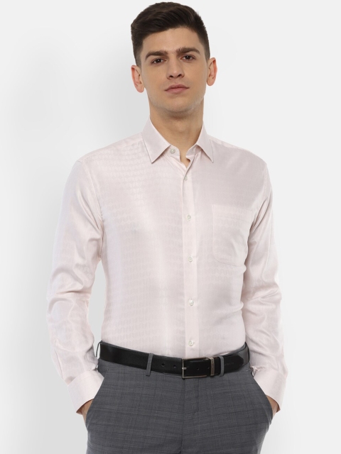 

Luxure by Louis Philippe Men Pink Formal Shirt