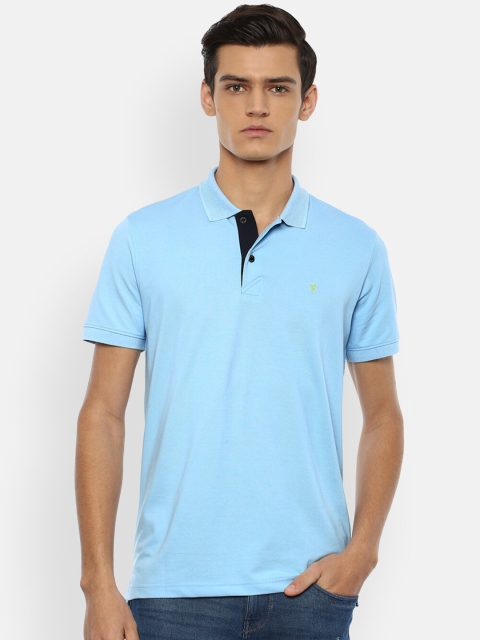 

Van Heusen Sport Men Blue Polo Collar T-shirt