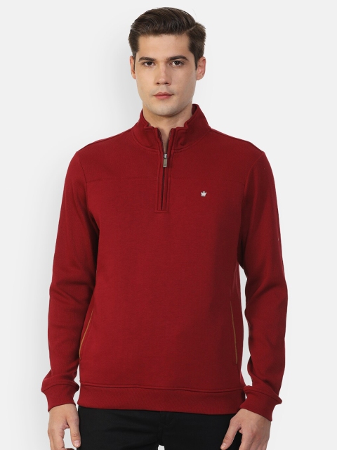 

Louis Philippe Men Red Sweatshirt