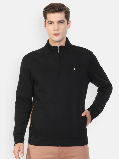 

Louis Philippe Men Black Sweatshirt