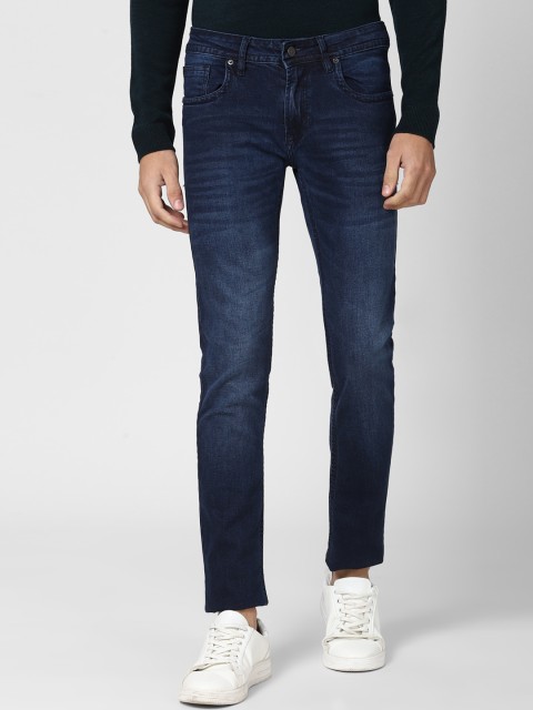 

Peter England Casuals Men Navy Blue Skinny Fit Light Fade Stretchable Jeans