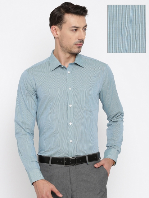 

Urban Nomad Men Blue Slim Fit Self-Design Formal Shirt