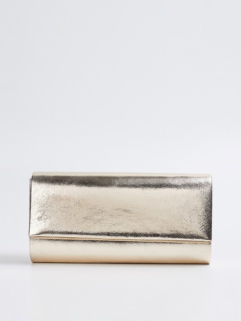 

CODE by Lifestyle Gold-Toned Structured Sling Bag