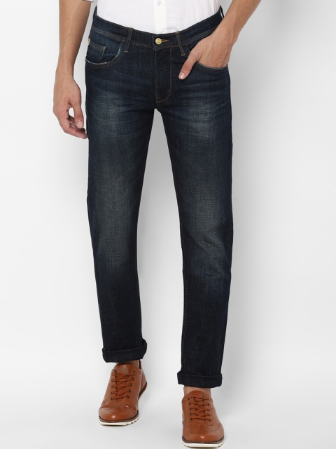 

Allen Solly Men Navy Blue Skinny Fit Heavy Fade Jeans