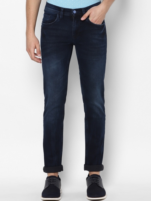 

Allen Solly Men Navy Blue Skinny Fit Light Fade Jeans