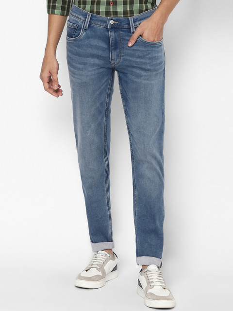 

Allen Solly Men Blue Skinny Fit Heavy Fade Jeans