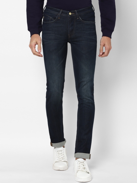 

Allen Solly Men Navy Blue Skinny Fit Light Fade Stretchable Jeans
