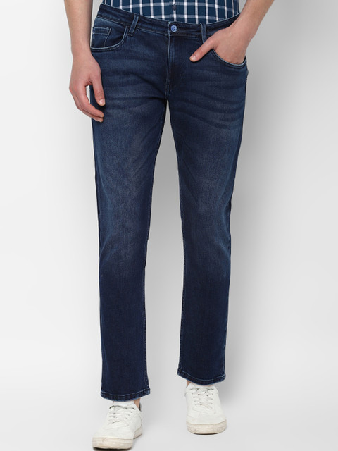 

Allen Solly Men Navy Blue Slim Fit Light Fade Jeans