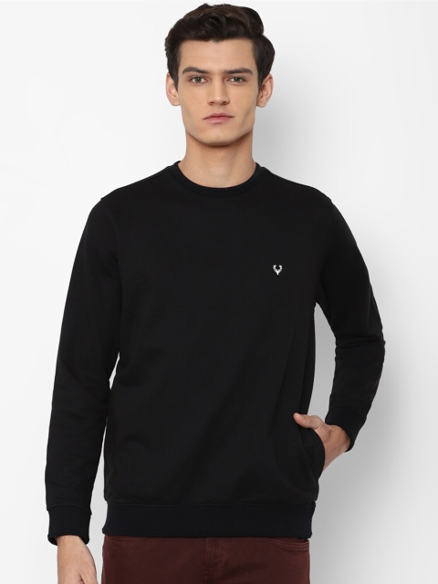 

Allen Solly Men Black Sweatshirt