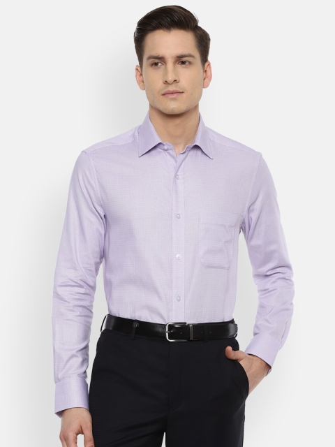 

Louis Philippe Men Purple Formal Shirt