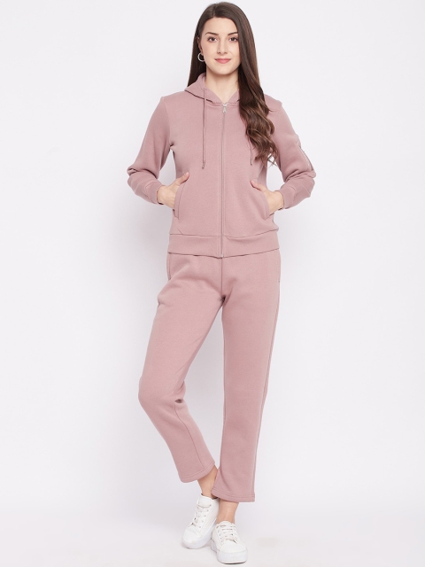 

Okane Women Pink Solid Tracksuit