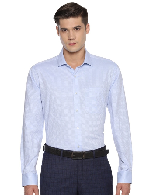 

Van Heusen Men Blue Formal Shirt