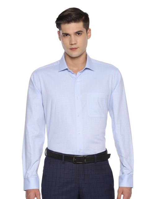 

Van Heusen Men Blue Formal Shirt