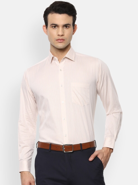 

Van Heusen Men Cream-Coloured Formal Shirt
