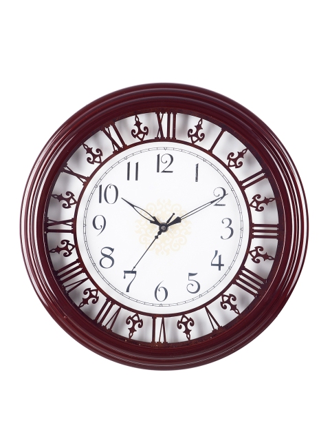 

eCraftIndia White 34.2 cm Analogue Wall Clock