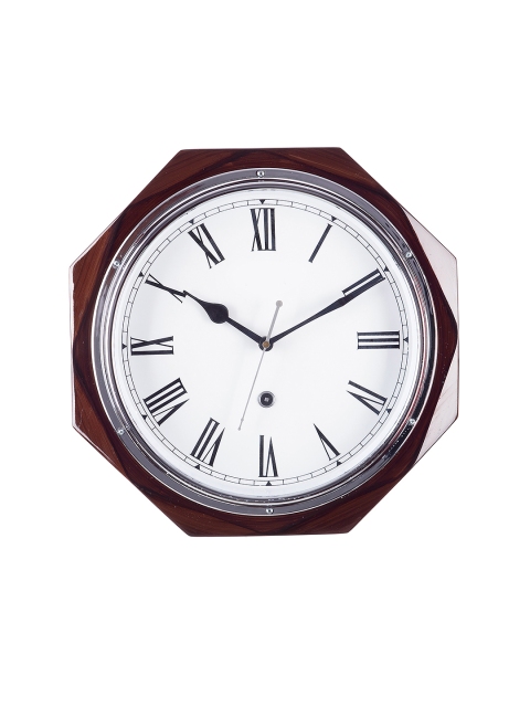 

eCraftIndia White 31.7 cm x 31.7 cm Analogue Wall Clock