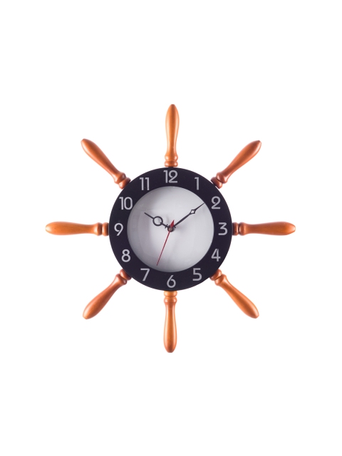 

eCraftIndia White Premium Decorative 29.2 cm x 29.2 cm Analog Wall Clock