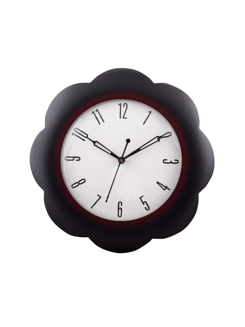 

eCraftIndia White Dial Flower-Shaped 29.2 cm Analogue Wall Clock