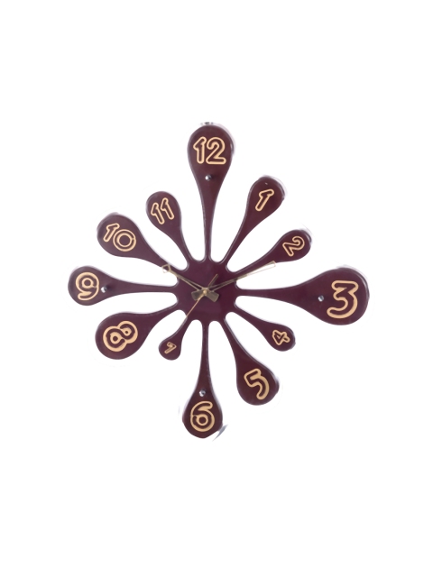 

eCraftIndia Brown 50.8 cm x 50.8 cm Analogue Wall Clock