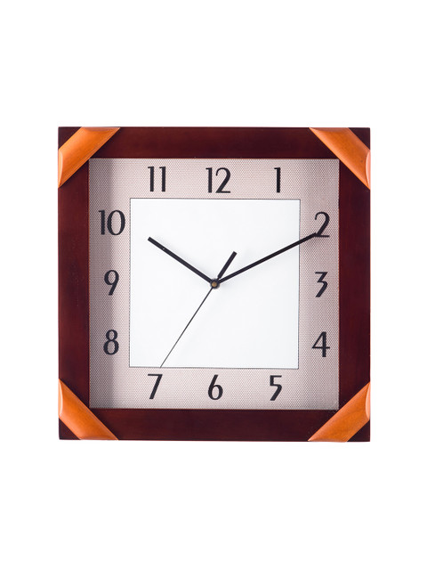 

eCraftIndia White 33 cm x 33 cm Analogue Wall Clock