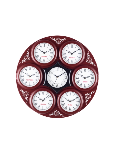 

eCraftIndia White 49.5 cm Analogue Wall Clock