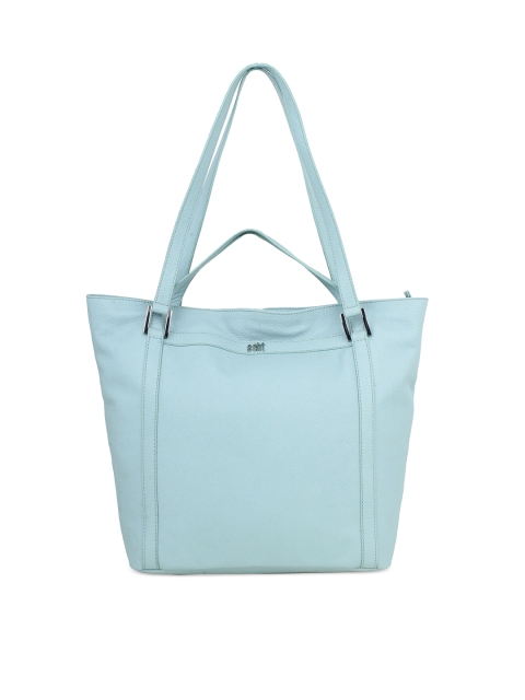 

echt Multicoloured Pack of 2 Leather Oversized Structured Tote Bag with Tasselled, Multi
