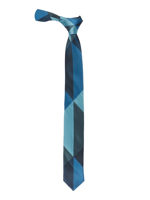 

Alvaro Castagnino Men Blue & Black Printed Skinny Tie