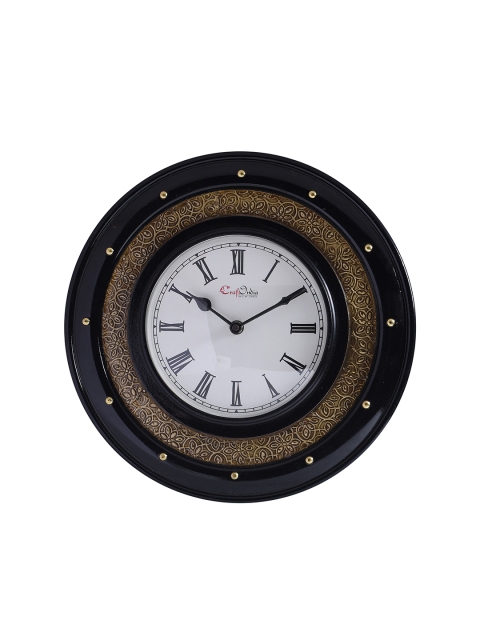 

eCraftIndia White Dial Premium 29 cm Handcrafted Analog Wall Clock
