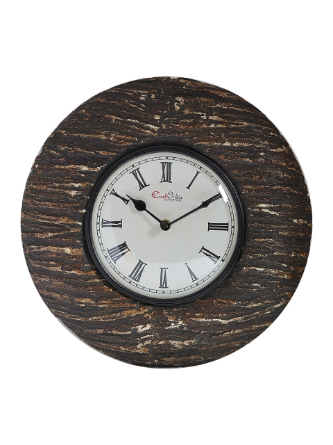

eCraftIndia White Dial Premium 30 cm Handcrafted Analog Wall Clock