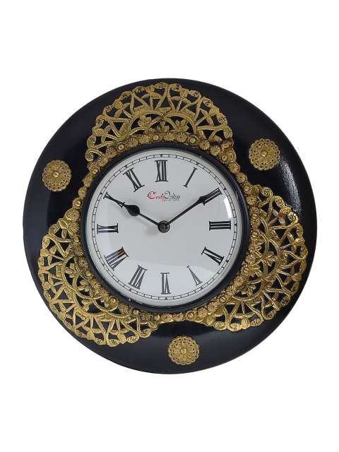 

eCraftIndia White Dial Premium 29 cm Handcrafted Analog Wall Clock